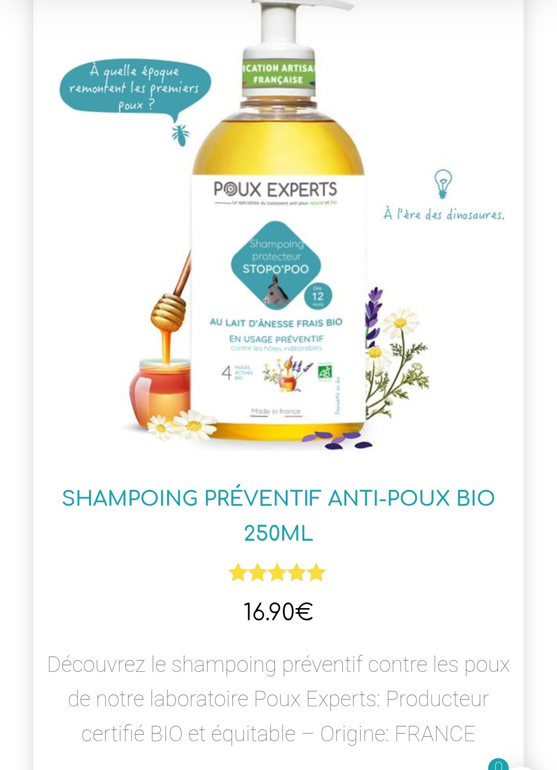 SOIN TRAITEMENT ANTI POUX BEAUVAIS